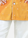 Full Sleeve Silk Sherwani for Boys- Yellow
