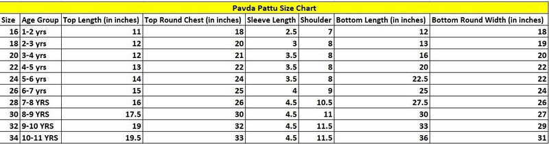 BownBee GirlsHalf Sleeve South Indian Pavda Pattu Lehenga- White