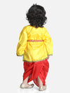 Bownbee Kanhaiya Dhoti Kurta for Boys - Yellow Red