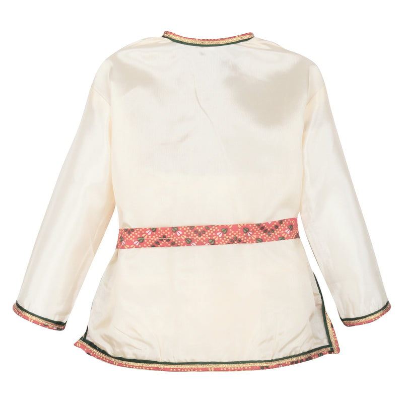Bownbee Kanhaiya Dhoti Kurta for Boys - White