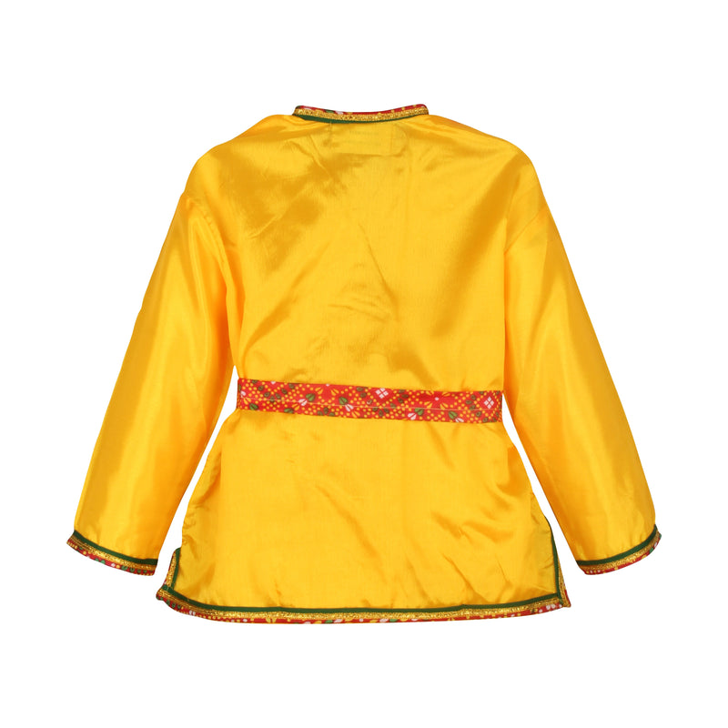 Bownbee Kanhaiya Dhoti Kurta for Boys - Yellow